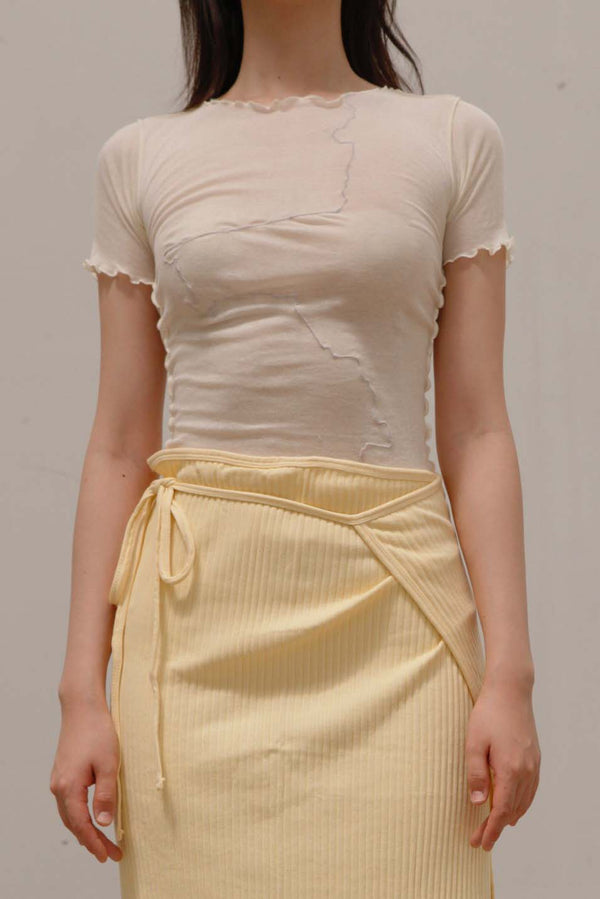 BASERANGE COTTON T-SHIRT TOGET-CG-SP22 UNDYED